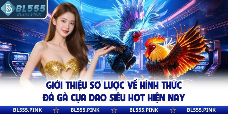 Giới thiệu sơ lược về hình thức đá gà cựa dao siêu hot hiện nay