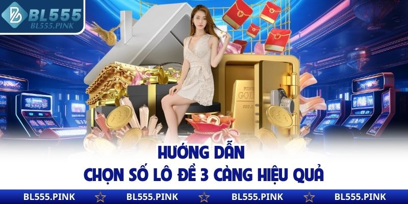 Hướng dẫn chọn số lô đề 3 càng hiệu quả